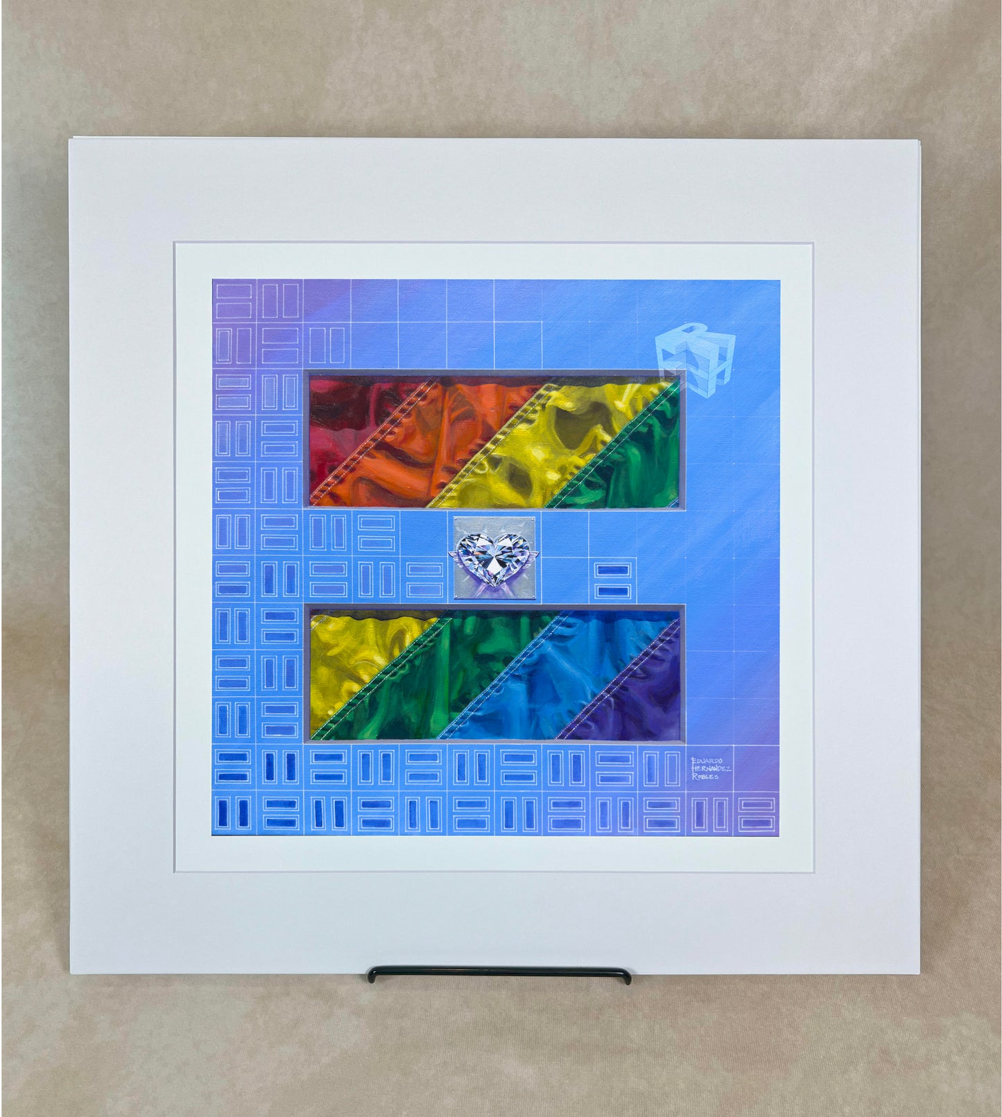 EQUAL LOVE - LIMITED EDITION PAPER REPRODUCTION