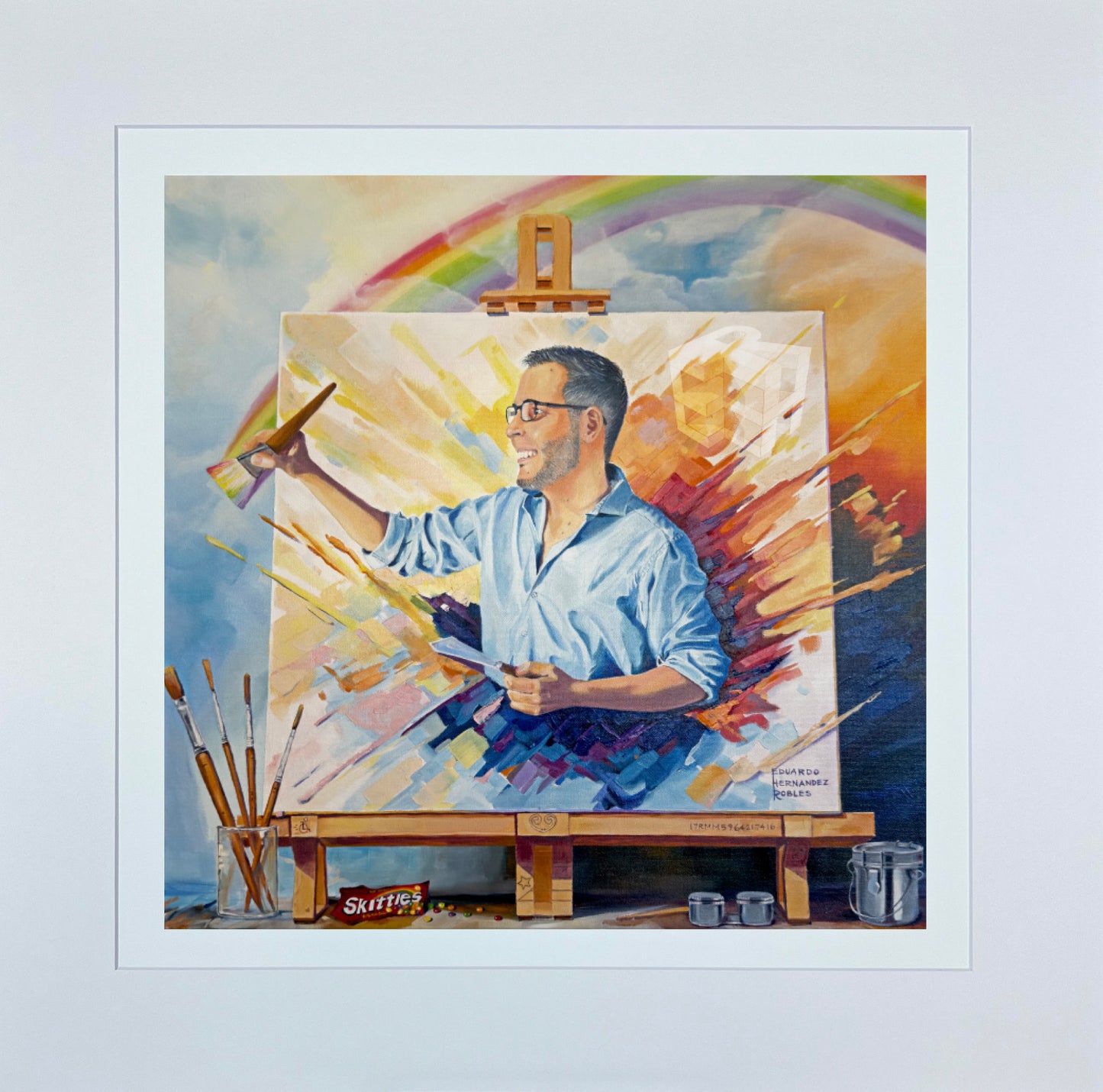 STILL TOO MUCH FOR ONE CANVAS! - LIMITED EDITION PAPER REPRODUCTION (Copy)