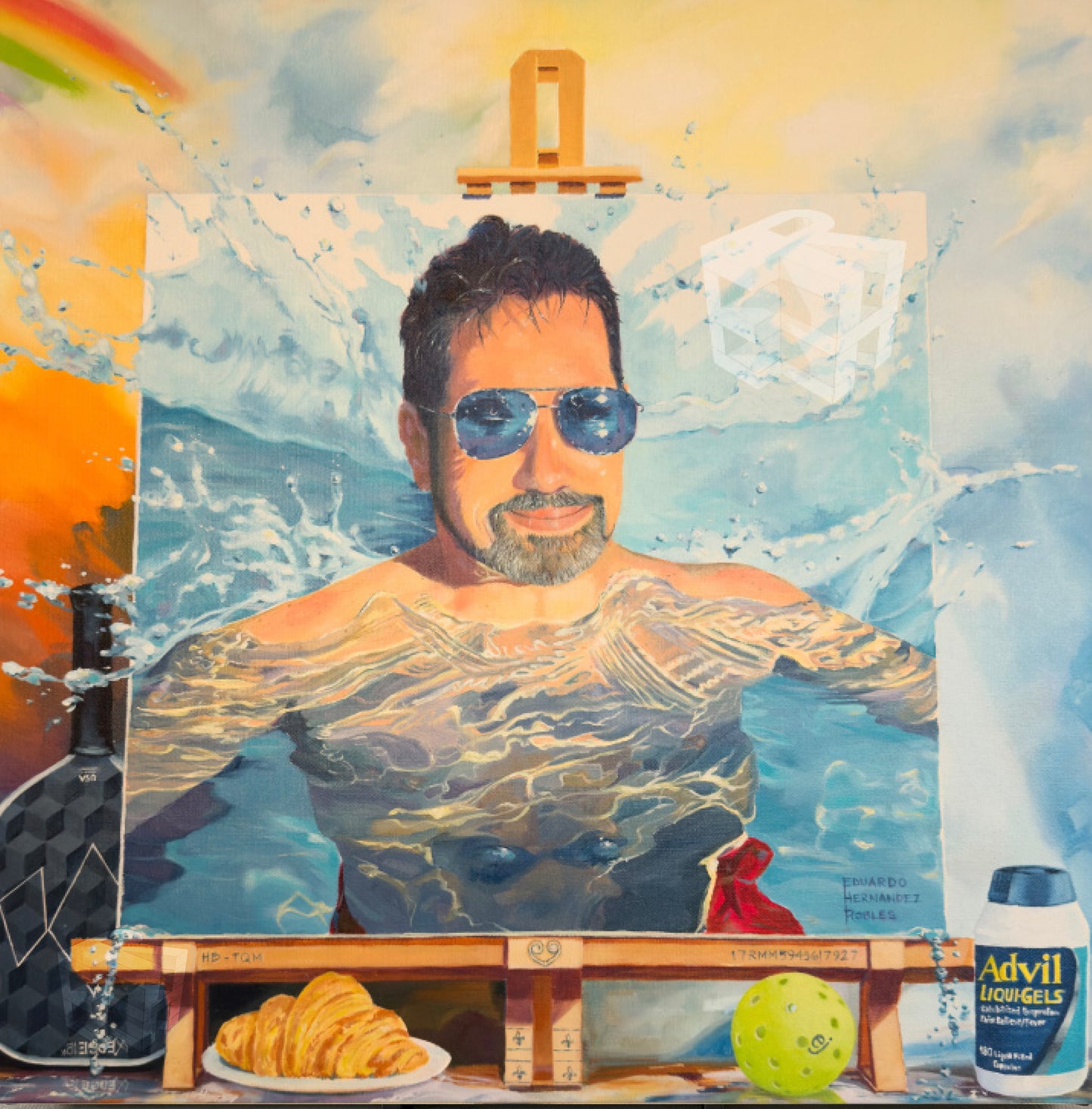 STILL TOO MUCH FOR ONE CANVAS - LIMITED EDITION CANVAS REPRODUCTION