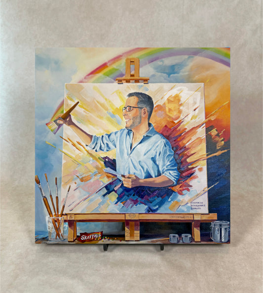 TOO MUCH FOR ONE CANVAS - LIMITED EDITION CANVAS REPRODUCTION