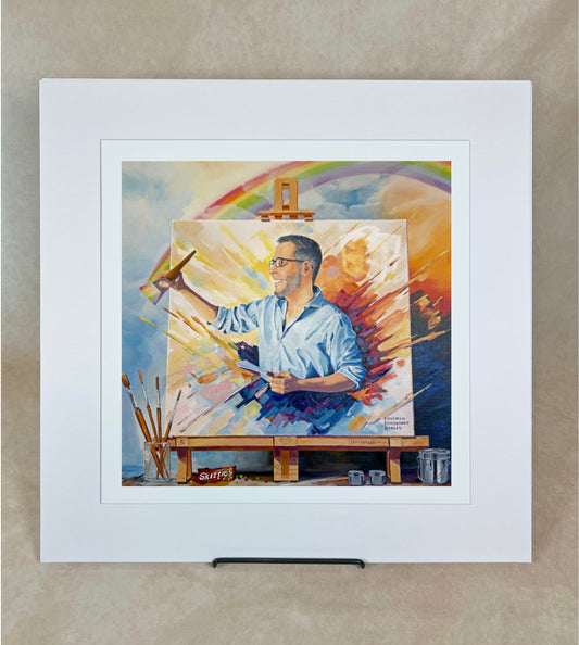 STILL TOO MUCH FOR ONE CANVAS! - LIMITED EDITION PAPER REPRODUCTION (Copy)